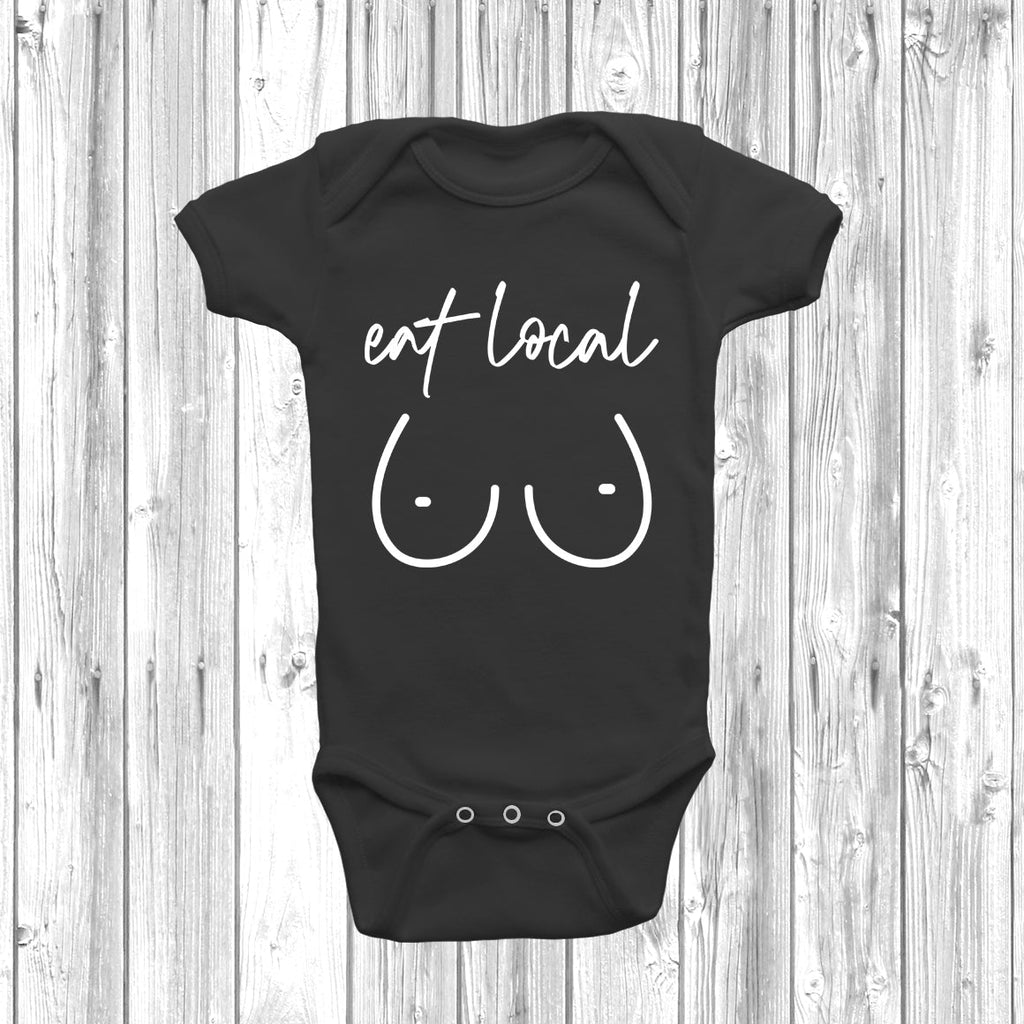 Get trendy with Eat Local Baby Grow - Baby Grow available at DizzyKitten. Grab yours for £8.45 today!