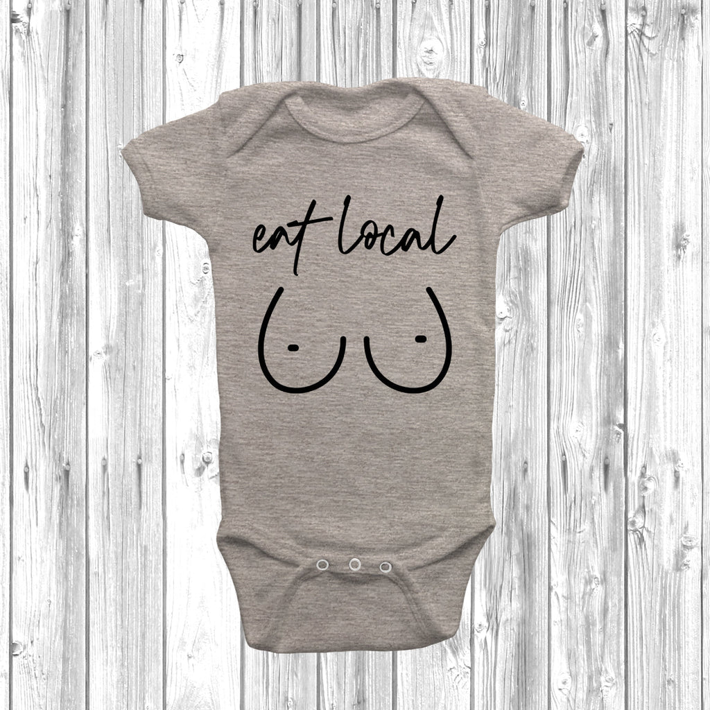 Get trendy with Eat Local Baby Grow - Baby Grow available at DizzyKitten. Grab yours for £8.45 today!