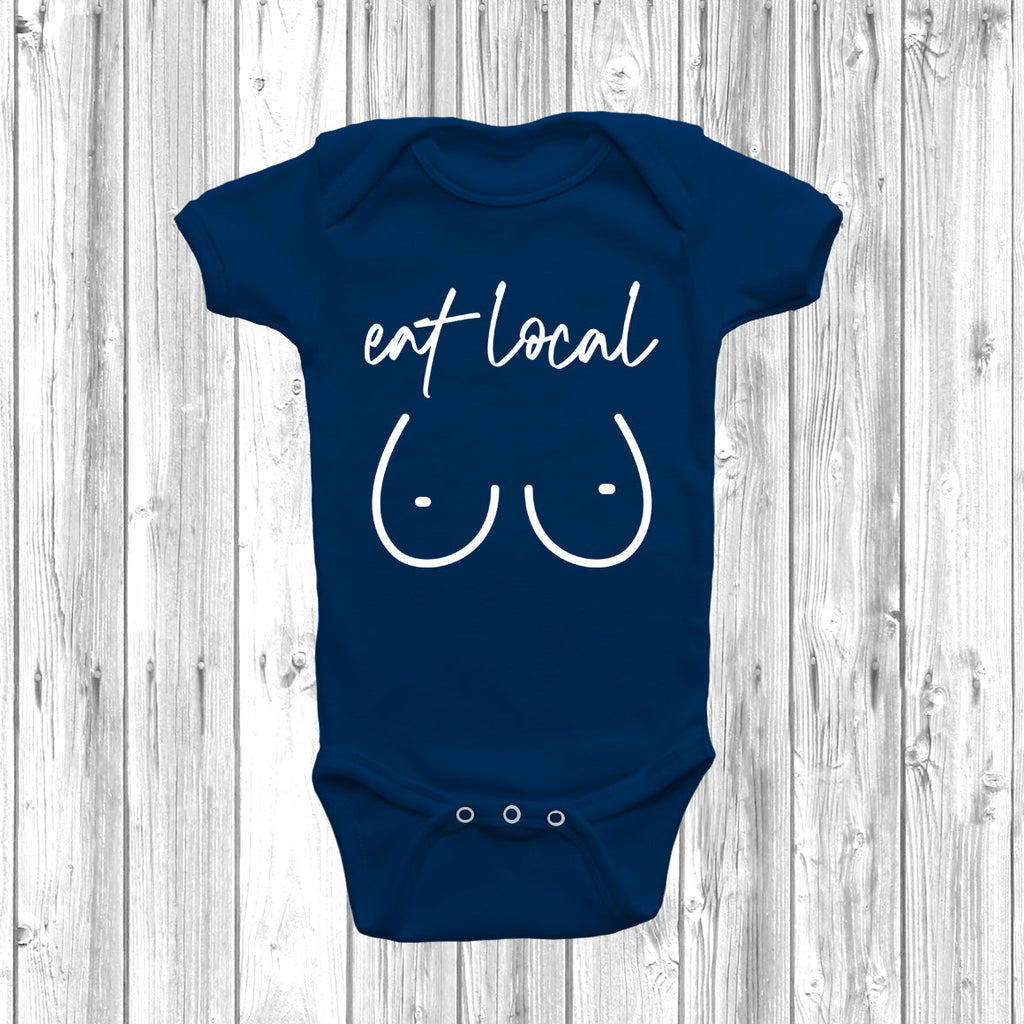Get trendy with Eat Local Baby Grow - Baby Grow available at DizzyKitten. Grab yours for £8.45 today!