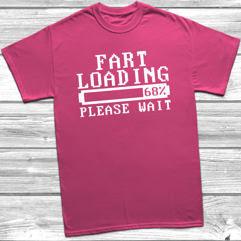 Get trendy with Fart Loading T-Shirt - T-Shirt available at DizzyKitten. Grab yours for £9.49 today!