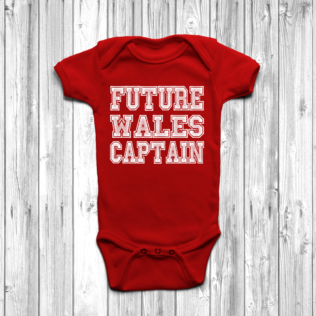 Get trendy with Future Wales Captain Baby Grow - Baby Grow available at DizzyKitten. Grab yours for £9.45 today!