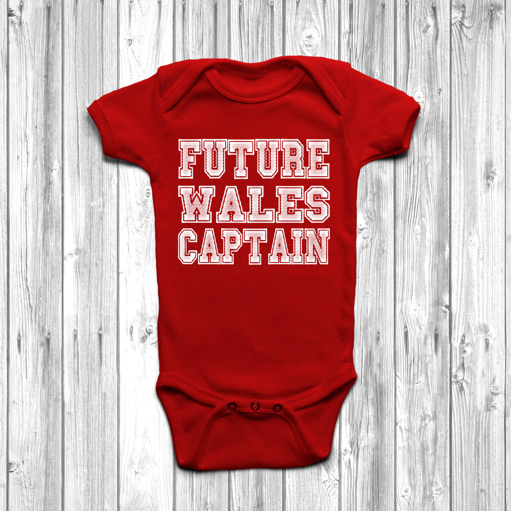 Get trendy with Future Wales Captain Baby Grow - Baby Grow available at DizzyKitten. Grab yours for £8.95 today!