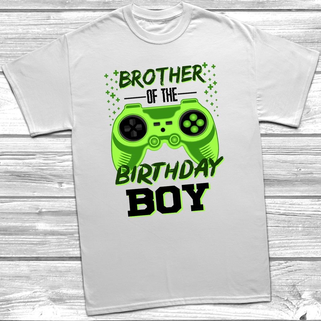 Get trendy with Brother Of The Birthday Boy  T-Shirt - T-Shirt available at DizzyKitten. Grab yours for £10.49 today!