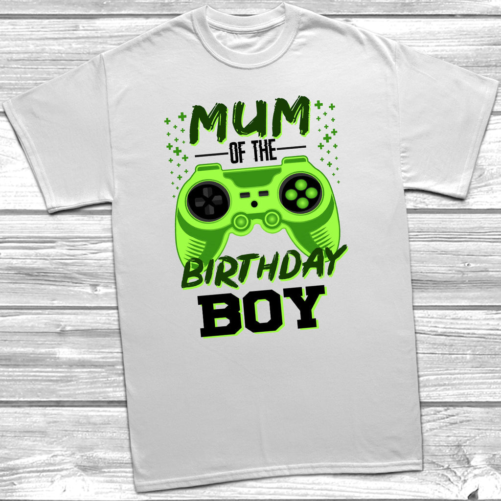Get trendy with Mum Of The Birthday Boy T-Shirt - T-Shirt available at DizzyKitten. Grab yours for £11.99 today!