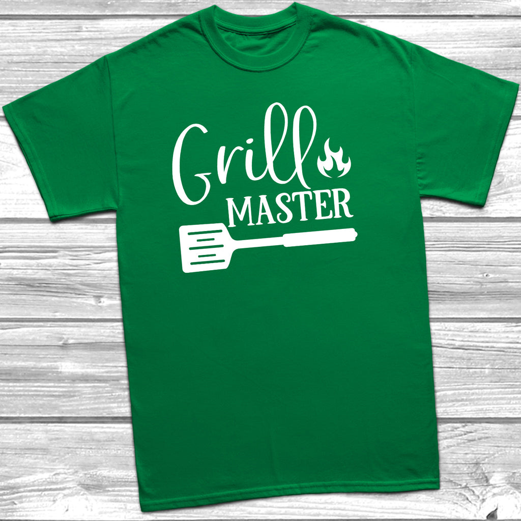Get trendy with Grill Master T-Shirt - T-Shirt available at DizzyKitten. Grab yours for £10.49 today!