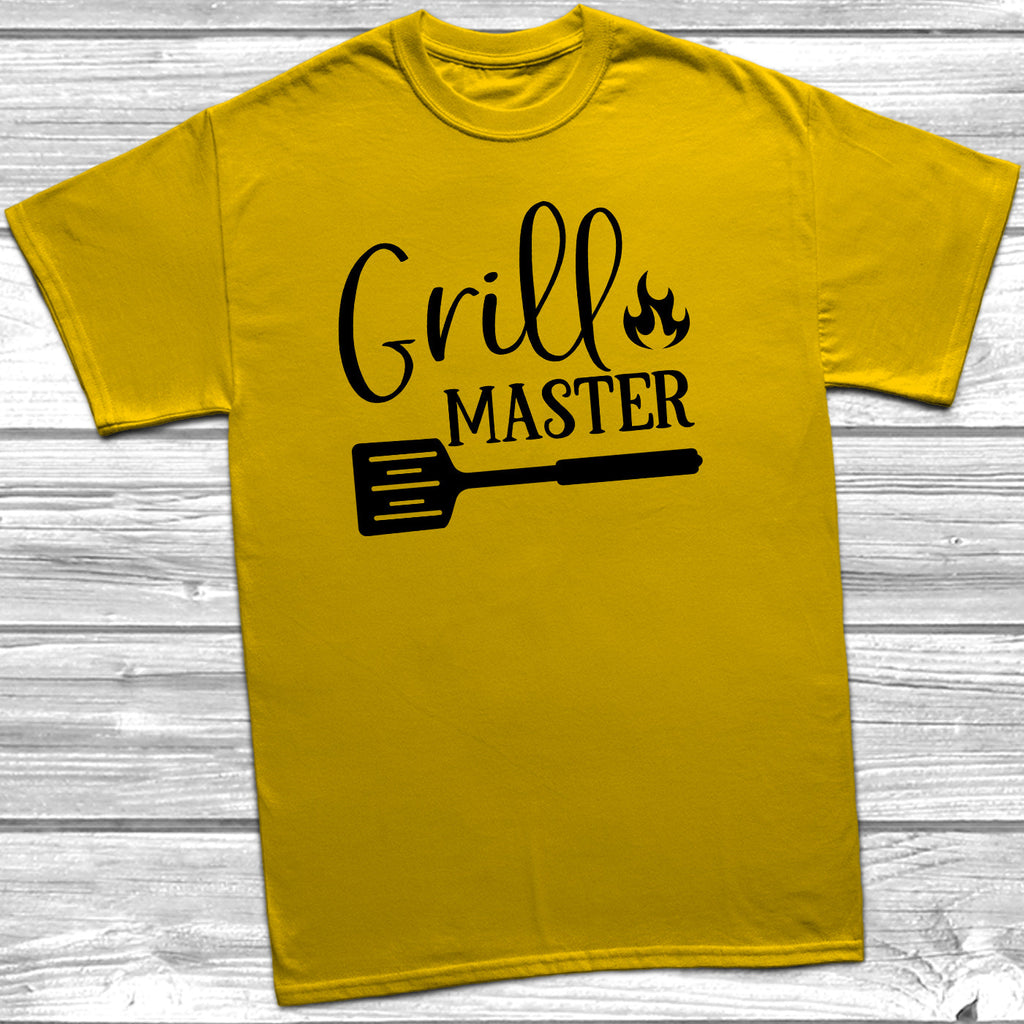Get trendy with Grill Master T-Shirt - T-Shirt available at DizzyKitten. Grab yours for £10.49 today!