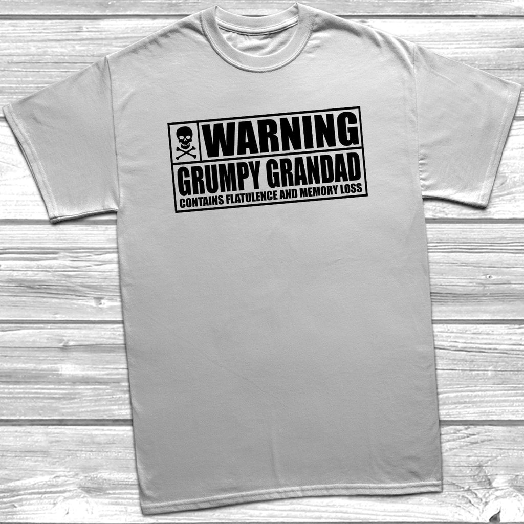 Get trendy with Warning Grumpy Grandad T-Shirt - T-Shirt available at DizzyKitten. Grab yours for £9.95 today!