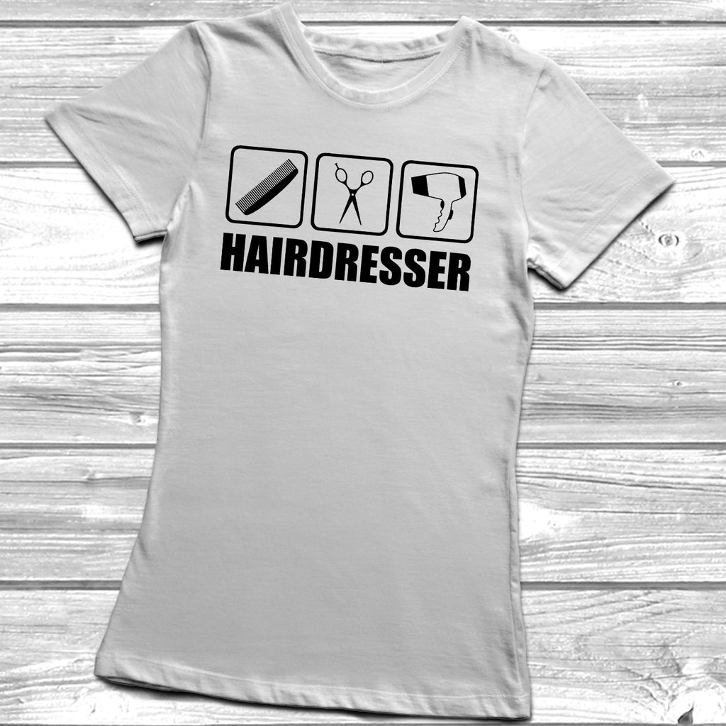 Get trendy with Hairdresser T-Shirt - T-Shirt available at DizzyKitten. Grab yours for £9.99 today!