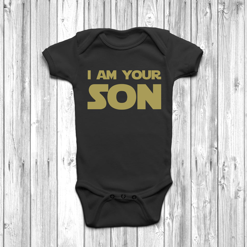 Get trendy with I Am Your Son Baby Grow - Baby Grow available at DizzyKitten. Grab yours for £6.95 today!