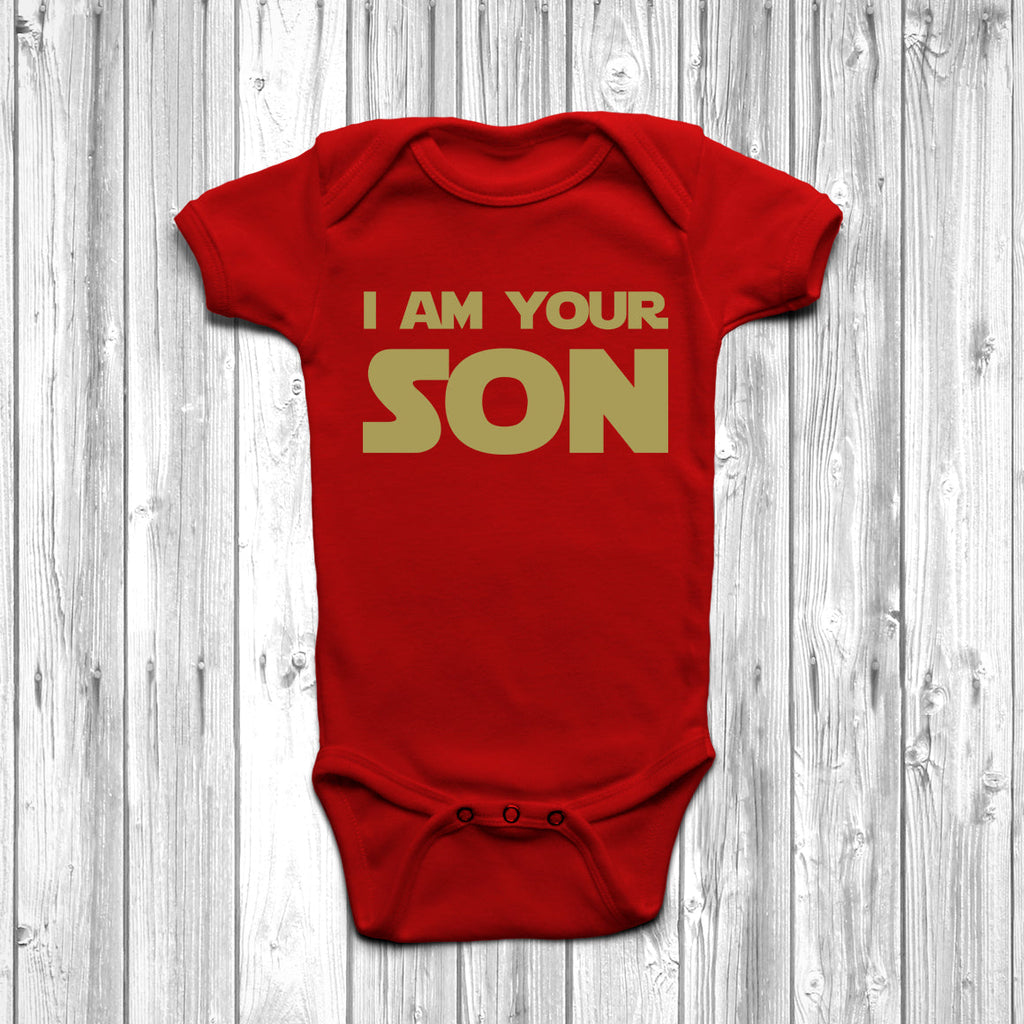 Get trendy with I Am Your Son Baby Grow - Baby Grow available at DizzyKitten. Grab yours for £7.45 today!