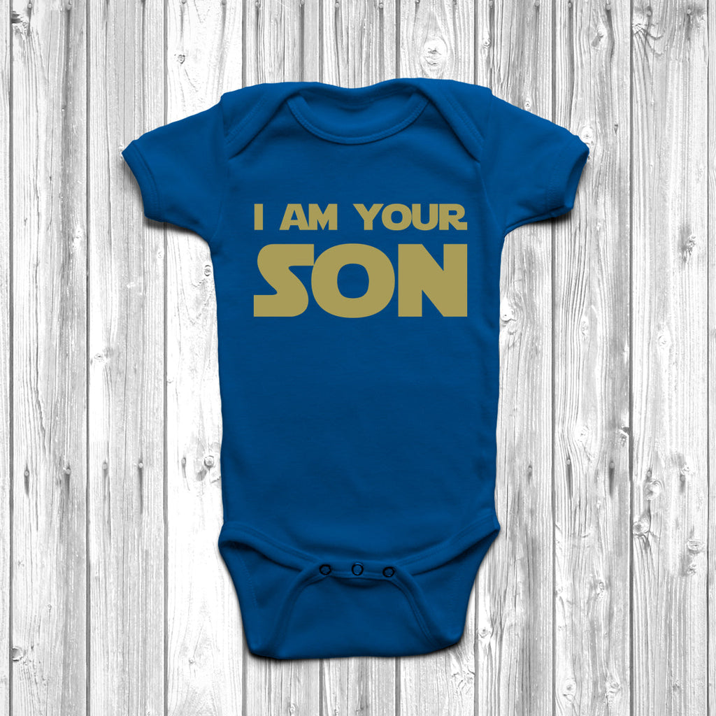 Get trendy with I Am Your Son Baby Grow - Baby Grow available at DizzyKitten. Grab yours for £7.45 today!