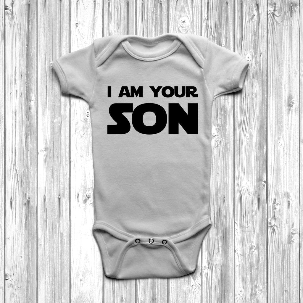 Get trendy with I Am Your Son Baby Grow - Baby Grow available at DizzyKitten. Grab yours for £7.45 today!