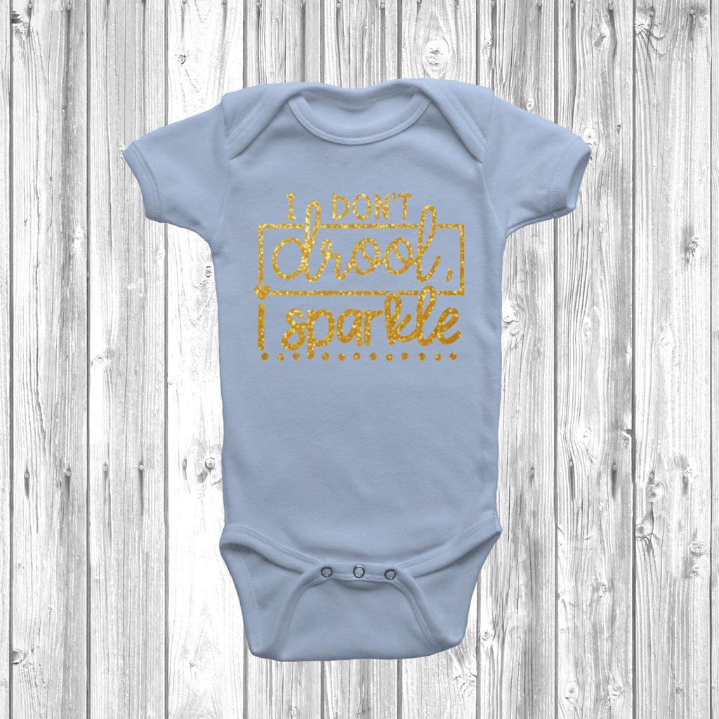 Get trendy with I Don't Drool I Sparkle Baby Grow - Baby Grow available at DizzyKitten. Grab yours for £8.45 today!