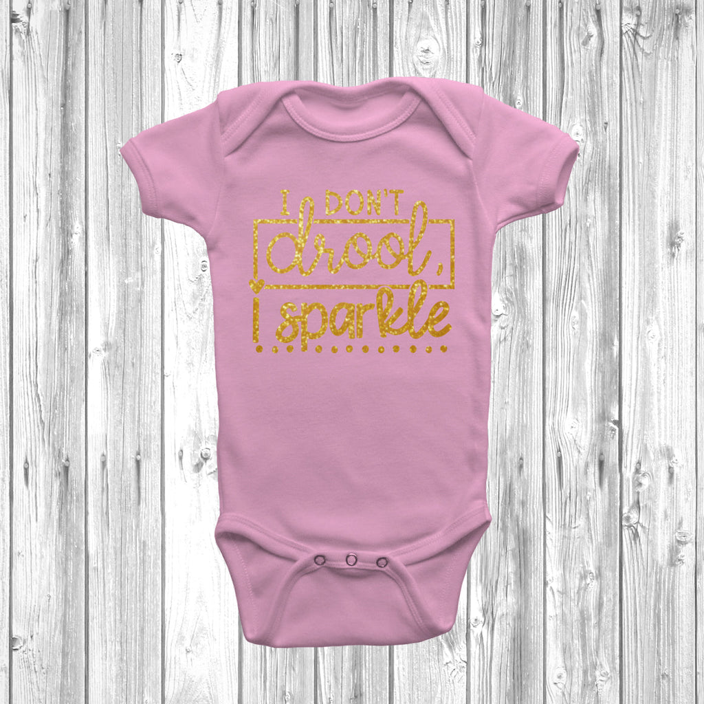 Get trendy with I Don't Drool I Sparkle Baby Grow - Baby Grow available at DizzyKitten. Grab yours for £8.45 today!