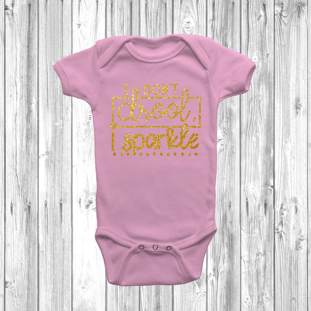Get trendy with I Don't Drool I Sparkle Baby Grow - Baby Grow available at DizzyKitten. Grab yours for £7.95 today!