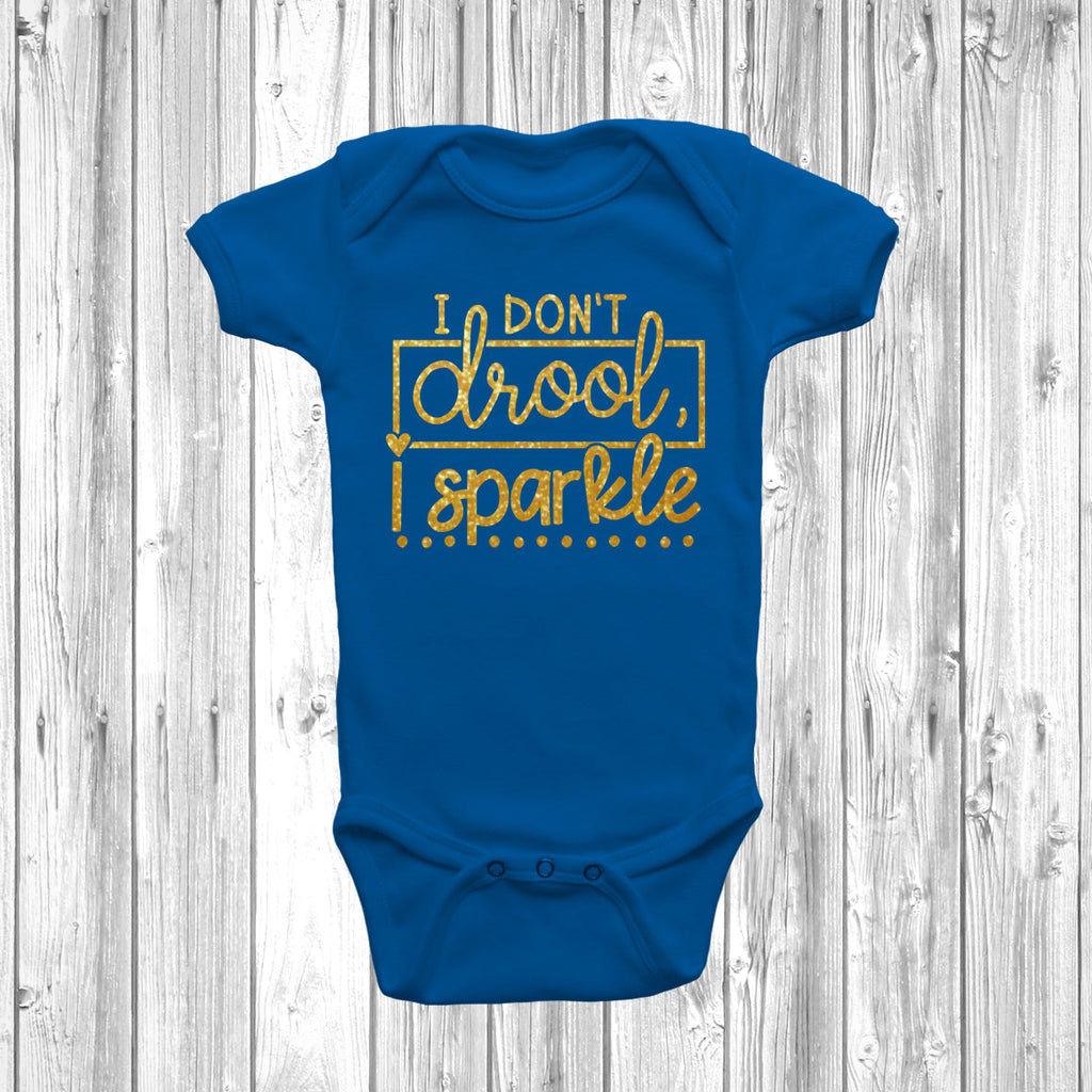 Get trendy with I Don't Drool I Sparkle Baby Grow - Baby Grow available at DizzyKitten. Grab yours for £8.45 today!