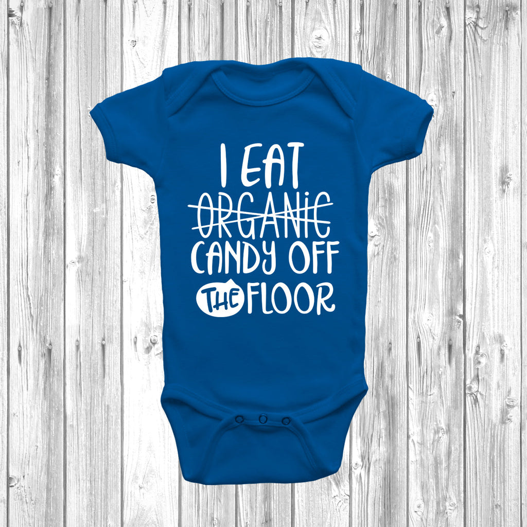 Get trendy with I Eat Candy Off The Floor Baby Grow - Baby Grow available at DizzyKitten. Grab yours for £8.45 today!