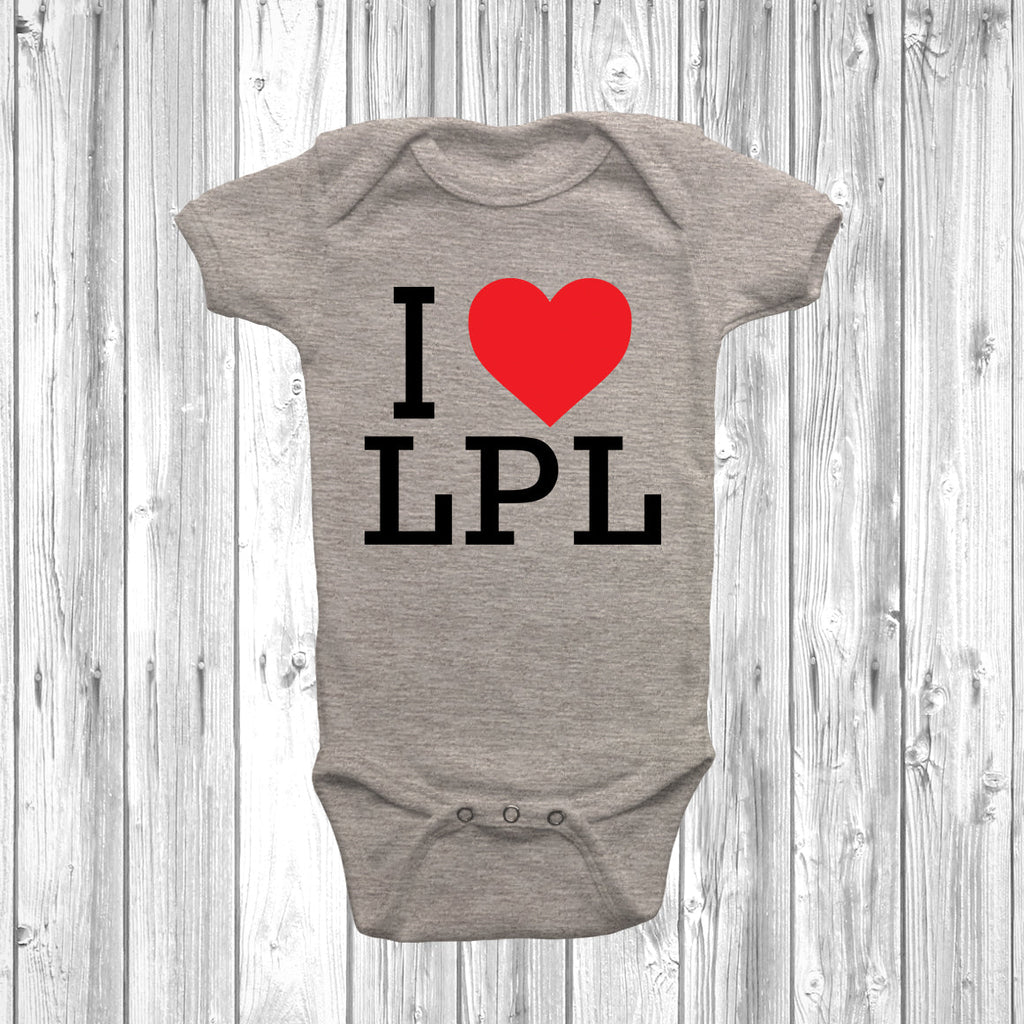 Get trendy with I Love Liverpool Baby Grow - Baby Grow available at DizzyKitten. Grab yours for £6.95 today!