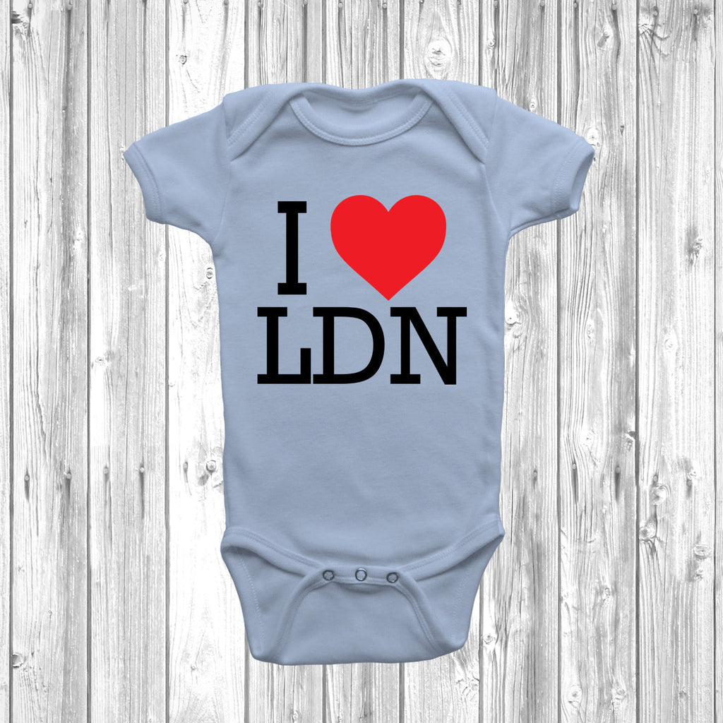 Get trendy with I Love London Baby Grow - Baby Grow available at DizzyKitten. Grab yours for £6.95 today!