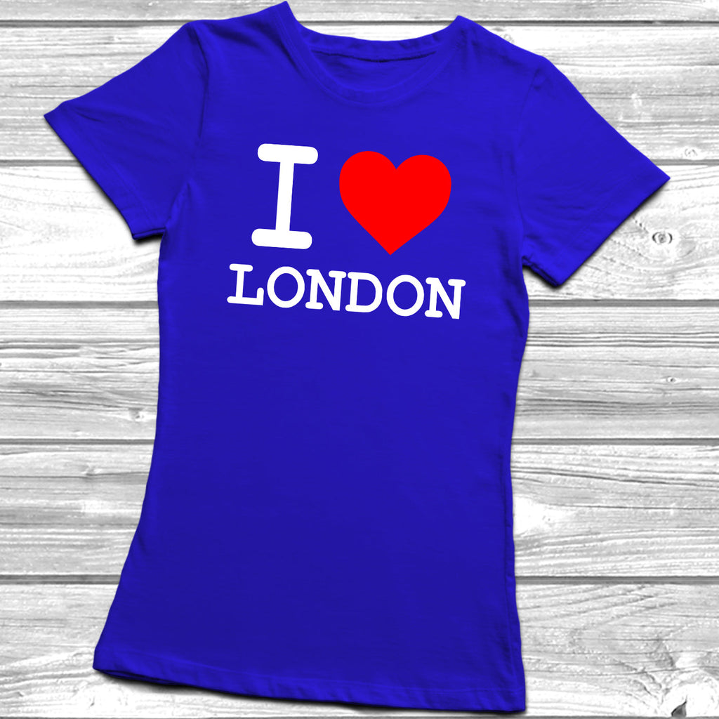 Get trendy with I Love London T-Shirt - T-Shirt available at DizzyKitten. Grab yours for £8.49 today!