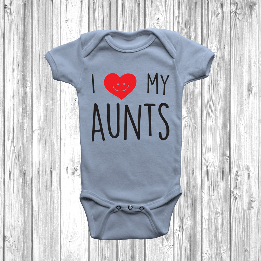 Get trendy with I Love My Aunts Baby Grow - Baby Grow available at DizzyKitten. Grab yours for £8.95 today!