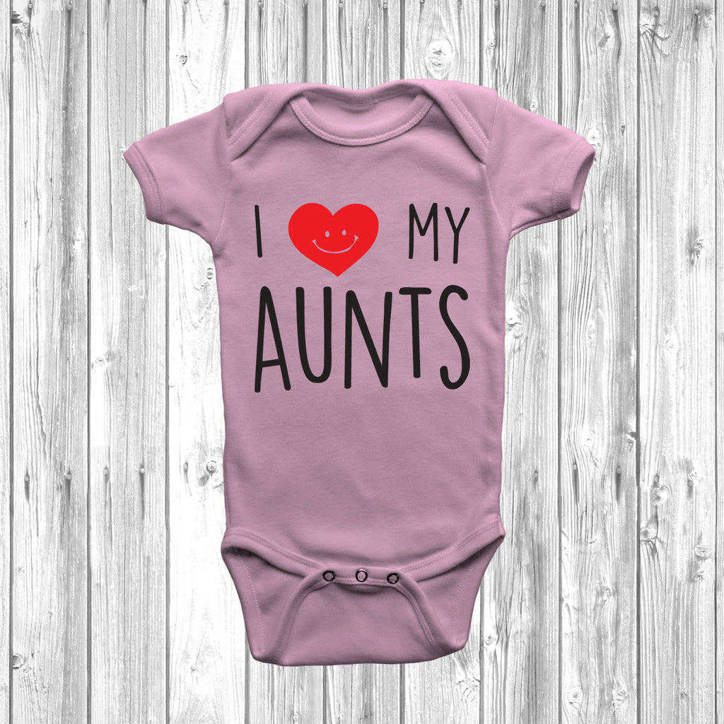 Get trendy with I Love My Aunts Baby Grow - Baby Grow available at DizzyKitten. Grab yours for £9.45 today!