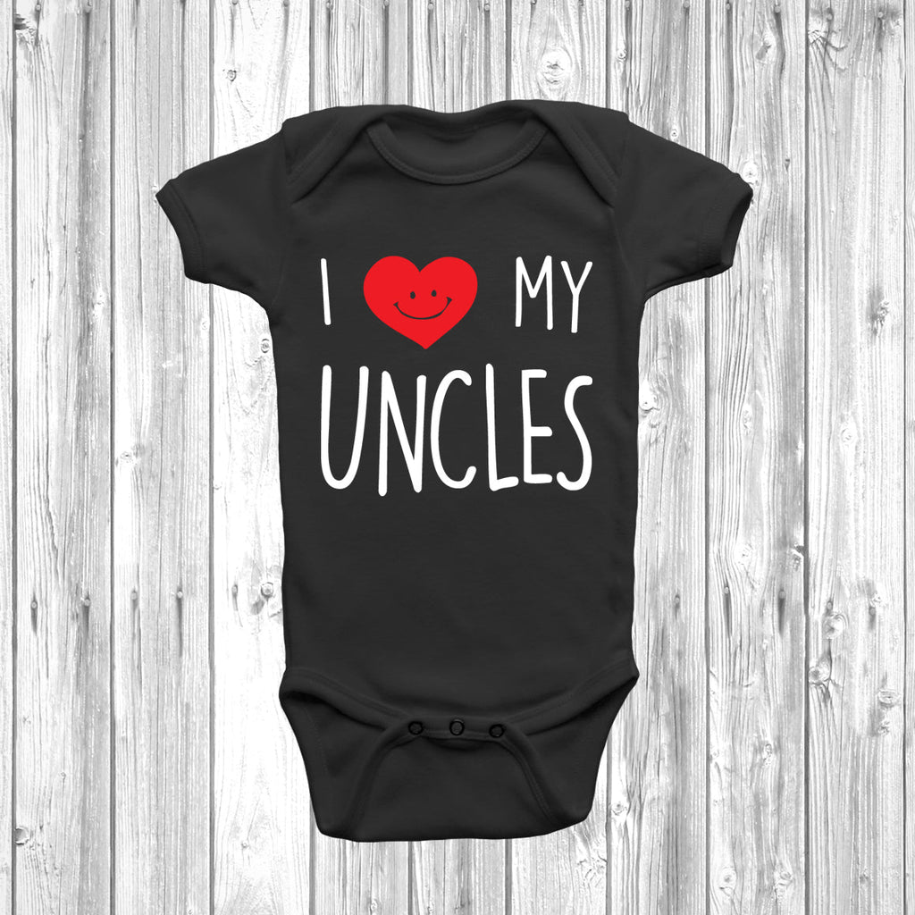 Get trendy with I Love My Uncles Baby Grow - Baby Grow available at DizzyKitten. Grab yours for £8.95 today!