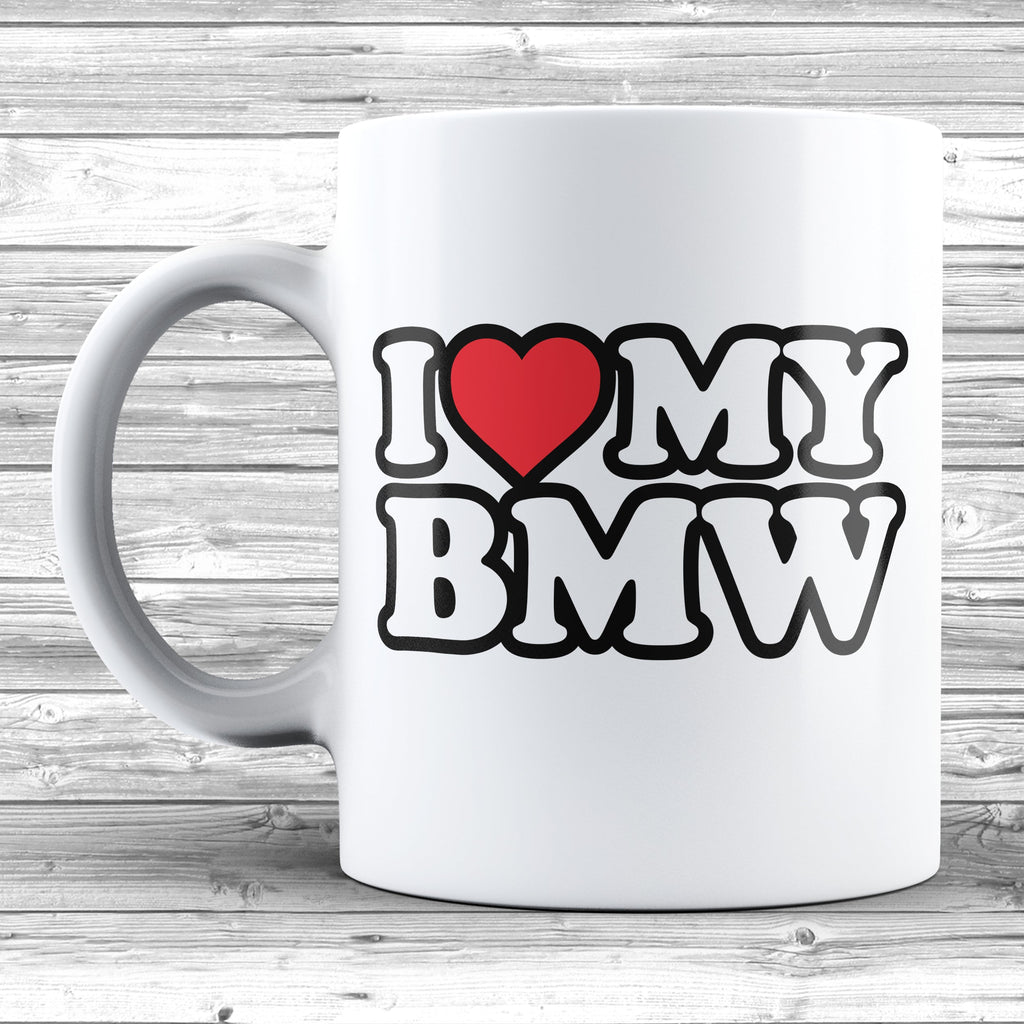 Get trendy with I Love My BMW Mug - Mug available at DizzyKitten. Grab yours for £9.35 today!