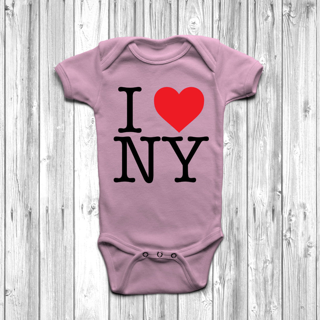 Get trendy with I Love Heart New York Baby Grow - Baby Grow available at DizzyKitten. Grab yours for £6.95 today!