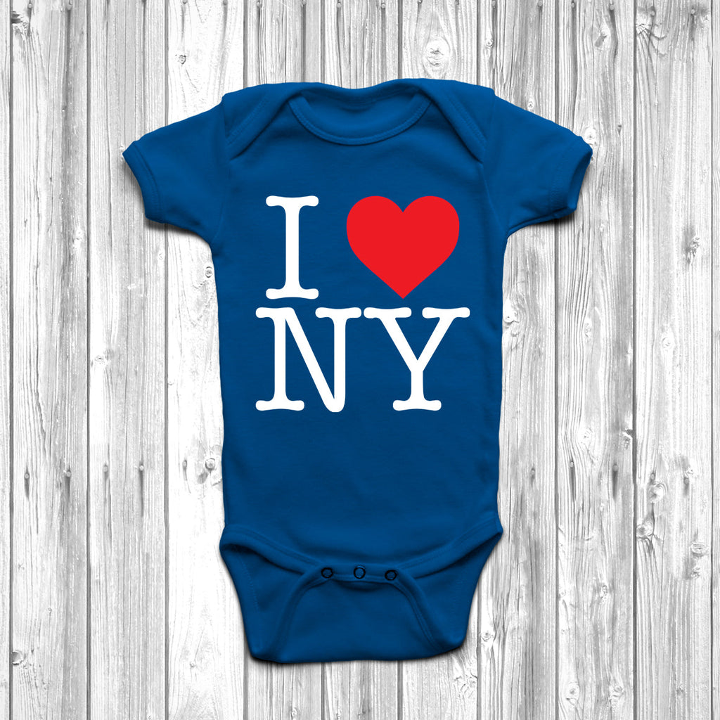 Get trendy with I Love Heart New York Baby Grow - Baby Grow available at DizzyKitten. Grab yours for £6.95 today!