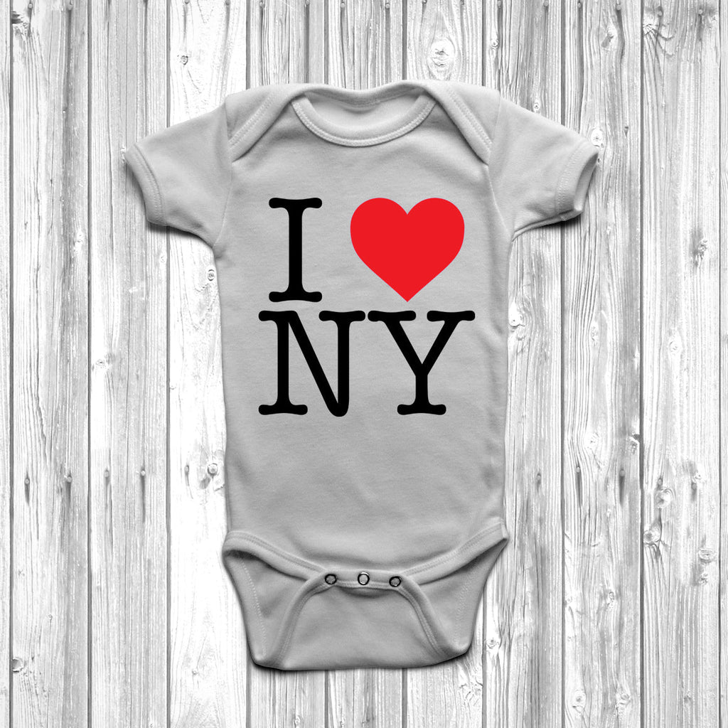 Get trendy with I Love Heart New York Baby Grow - Baby Grow available at DizzyKitten. Grab yours for £6.95 today!