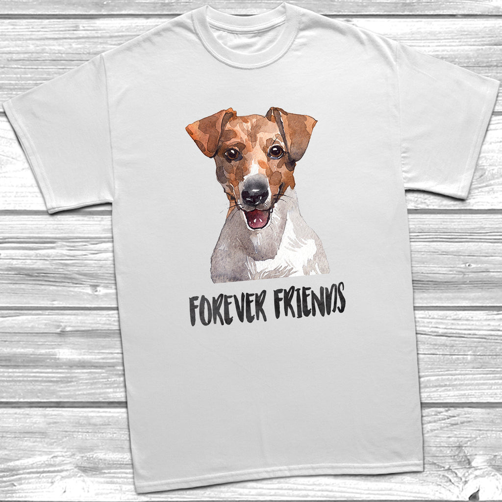 Get trendy with Jack Russell Forever Friends T-Shirt - T-Shirt available at DizzyKitten. Grab yours for £11.95 today!