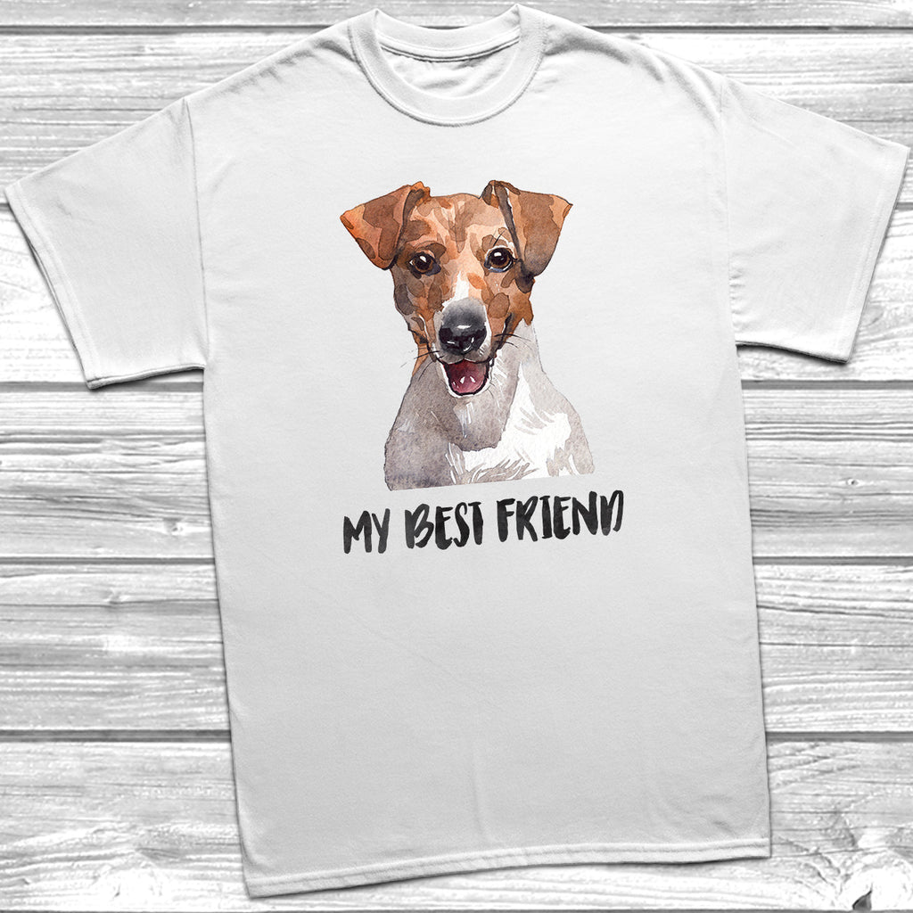 Get trendy with My Best Friend Jack Russell T-Shirt - T-Shirt available at DizzyKitten. Grab yours for £11.95 today!