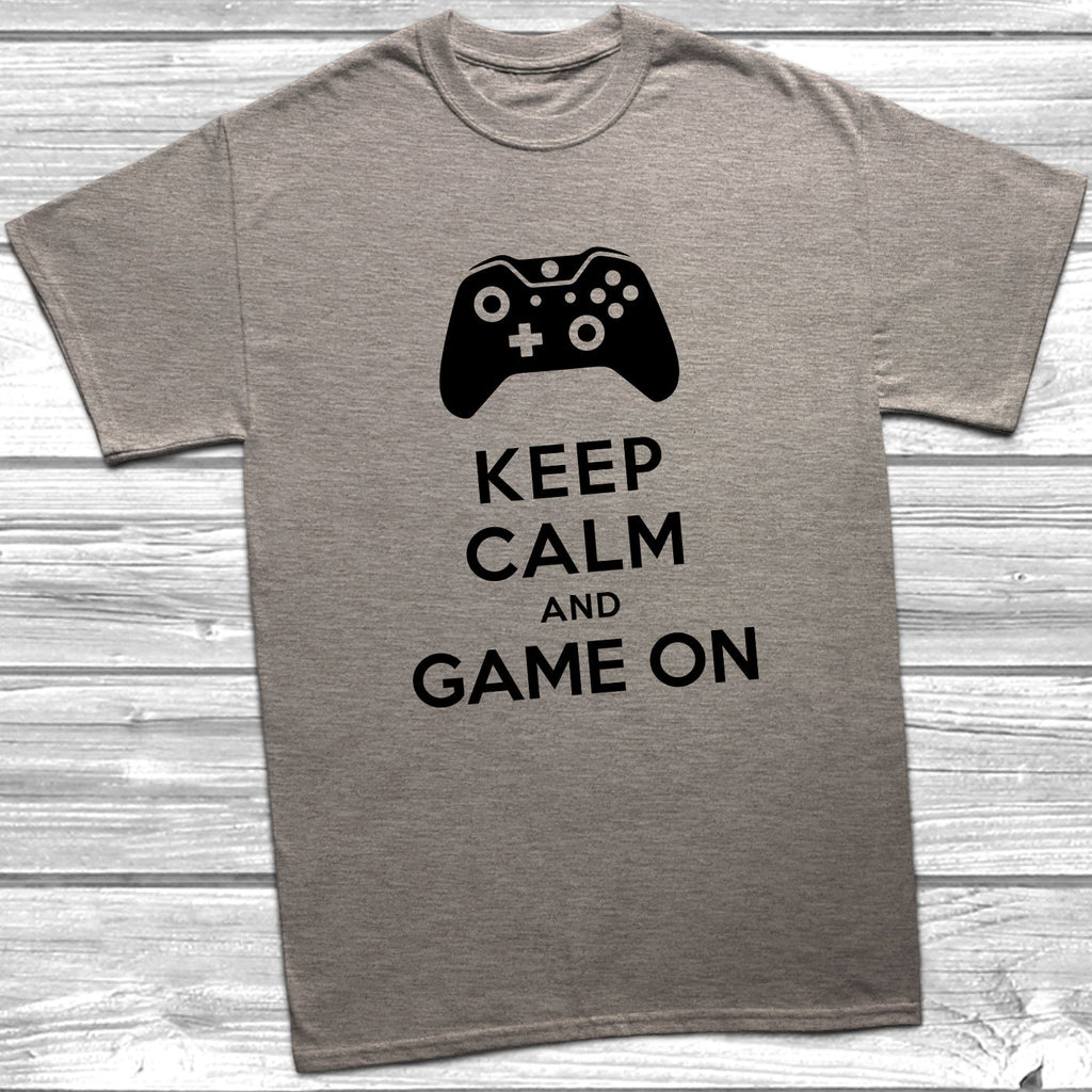 Get trendy with Keep Calm & Game On XB T-Shirt - T-Shirt available at DizzyKitten. Grab yours for £9.49 today!