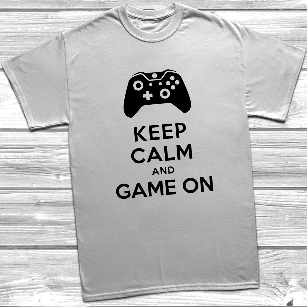 Get trendy with Keep Calm & Game On XB T-Shirt - T-Shirt available at DizzyKitten. Grab yours for £9.49 today!