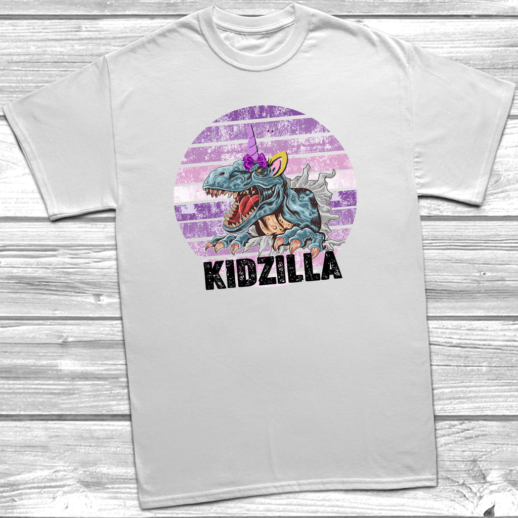 Get trendy with Kidzilla Girl T-Shirt - T-Shirt available at DizzyKitten. Grab yours for £10.49 today!