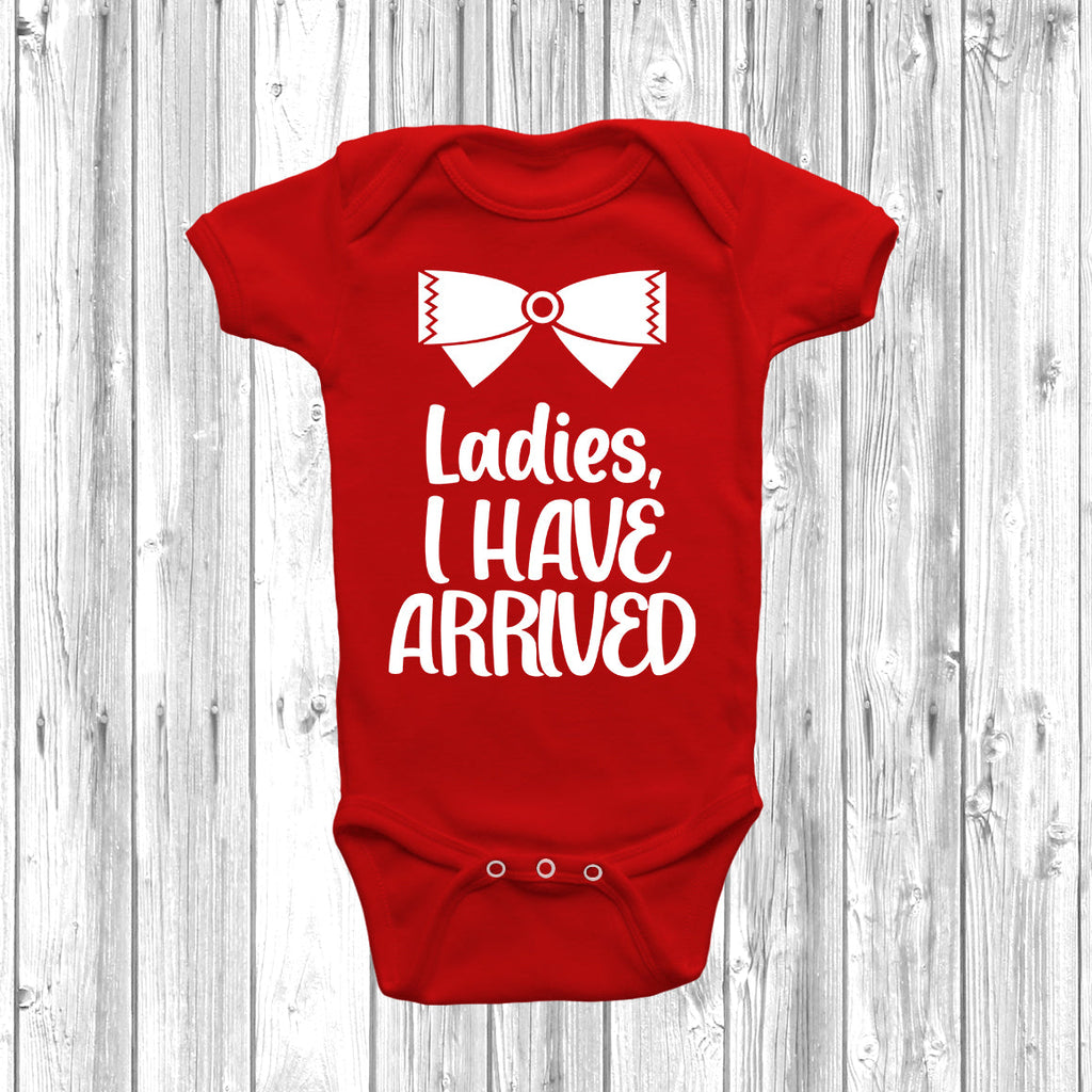 Get trendy with Ladies I Have Arrived Baby Grow - Baby Grow available at DizzyKitten. Grab yours for £7.49 today!