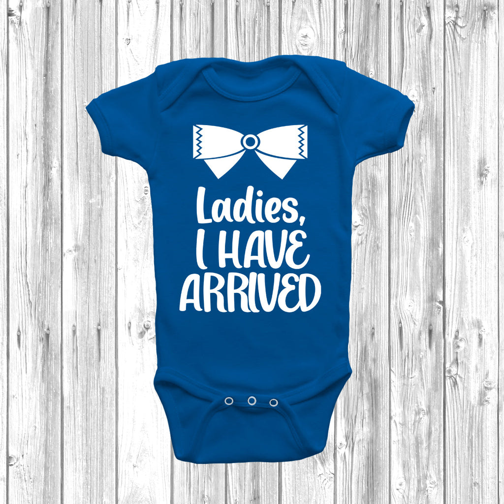 Get trendy with Ladies I Have Arrived Baby Grow - Baby Grow available at DizzyKitten. Grab yours for £7.99 today!