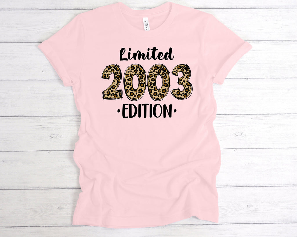 Get trendy with Leopard 2003 Limited Edition T-Shirt - T-Shirt available at DizzyKitten. Grab yours for £12.99 today!