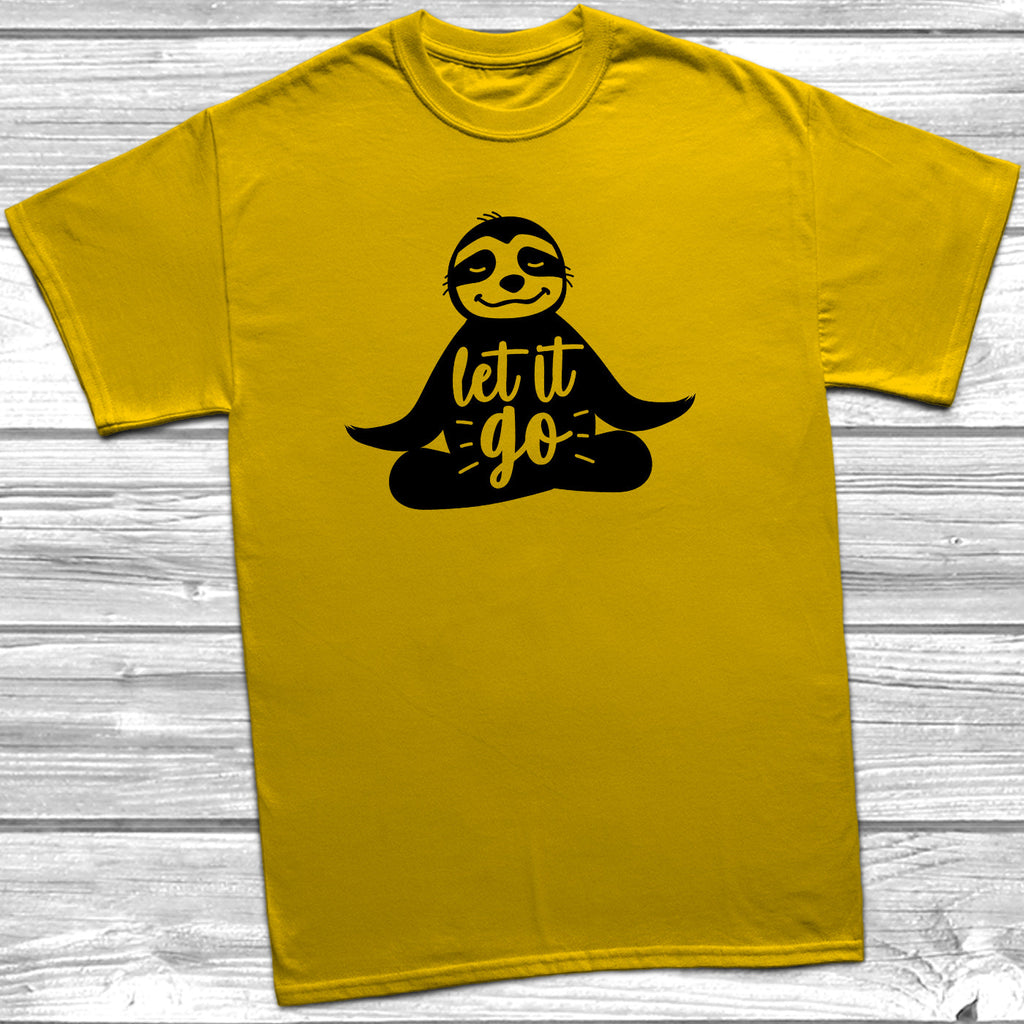 Get trendy with Let It Go T-Shirt - T-Shirt available at DizzyKitten. Grab yours for £10.49 today!
