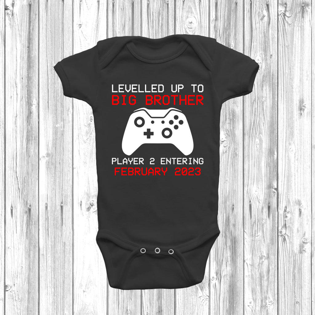 Get trendy with Levelled Up To Big Brother Baby Grow - Baby Grow available at DizzyKitten. Grab yours for £9.49 today!