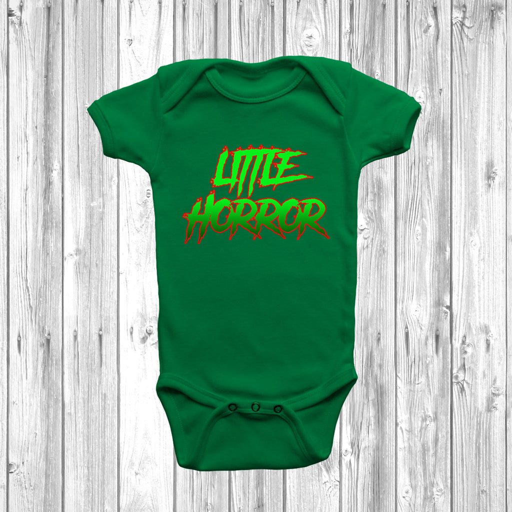 Get trendy with Little Horror Baby Grow - Baby Grow available at DizzyKitten. Grab yours for £10.45 today!