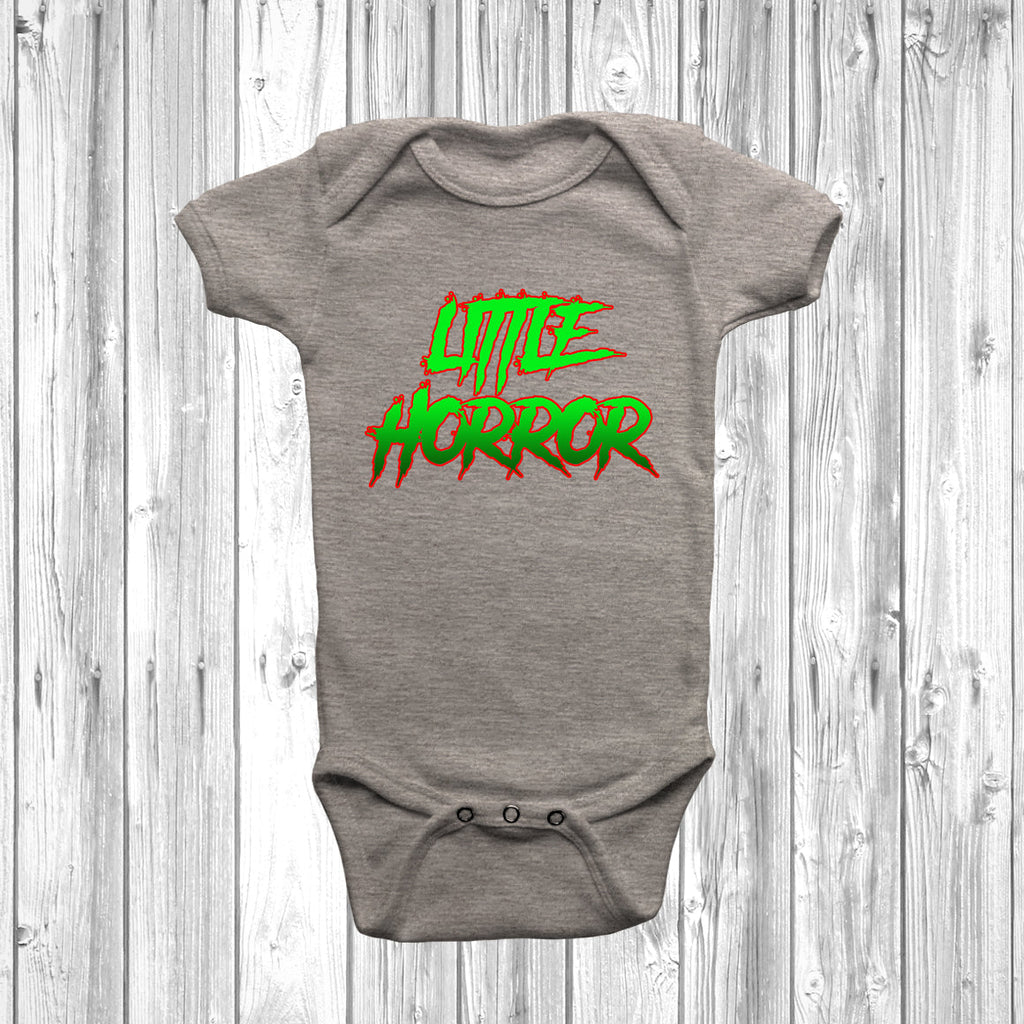 Get trendy with Little Horror Baby Grow - Baby Grow available at DizzyKitten. Grab yours for £10.45 today!