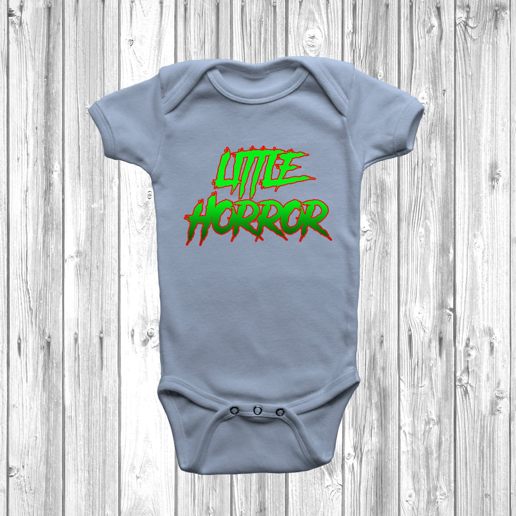Get trendy with Little Horror Baby Grow - Baby Grow available at DizzyKitten. Grab yours for £10.45 today!