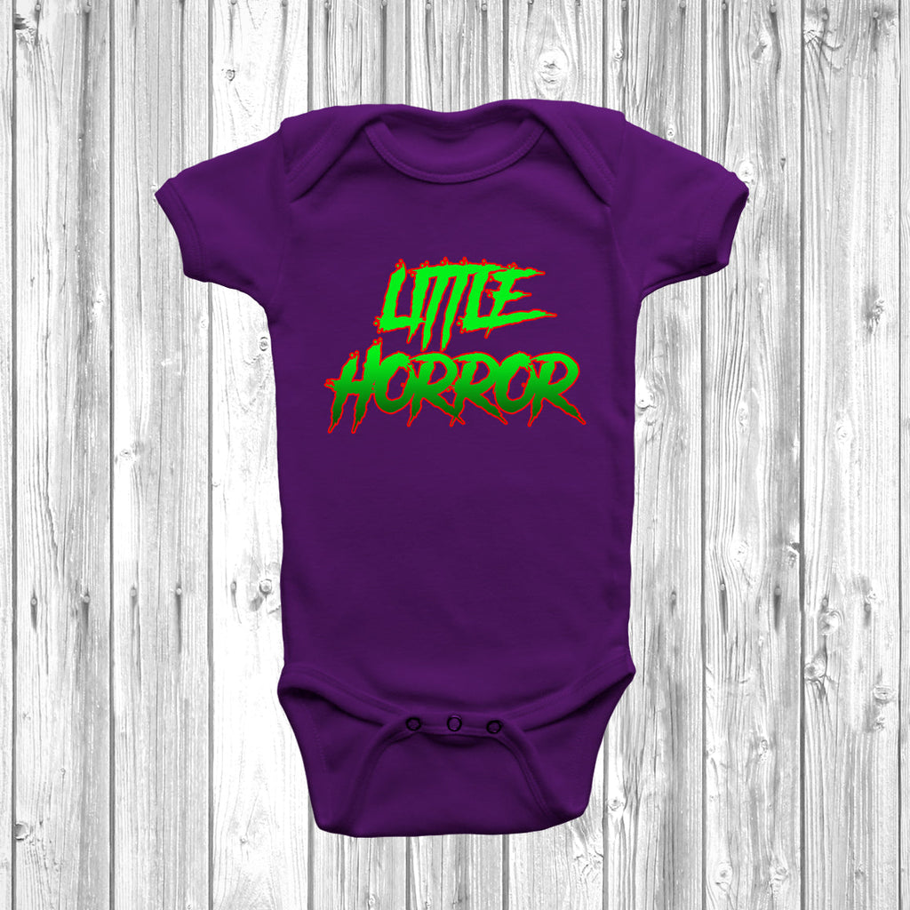 Get trendy with Little Horror Baby Grow - Baby Grow available at DizzyKitten. Grab yours for £10.45 today!