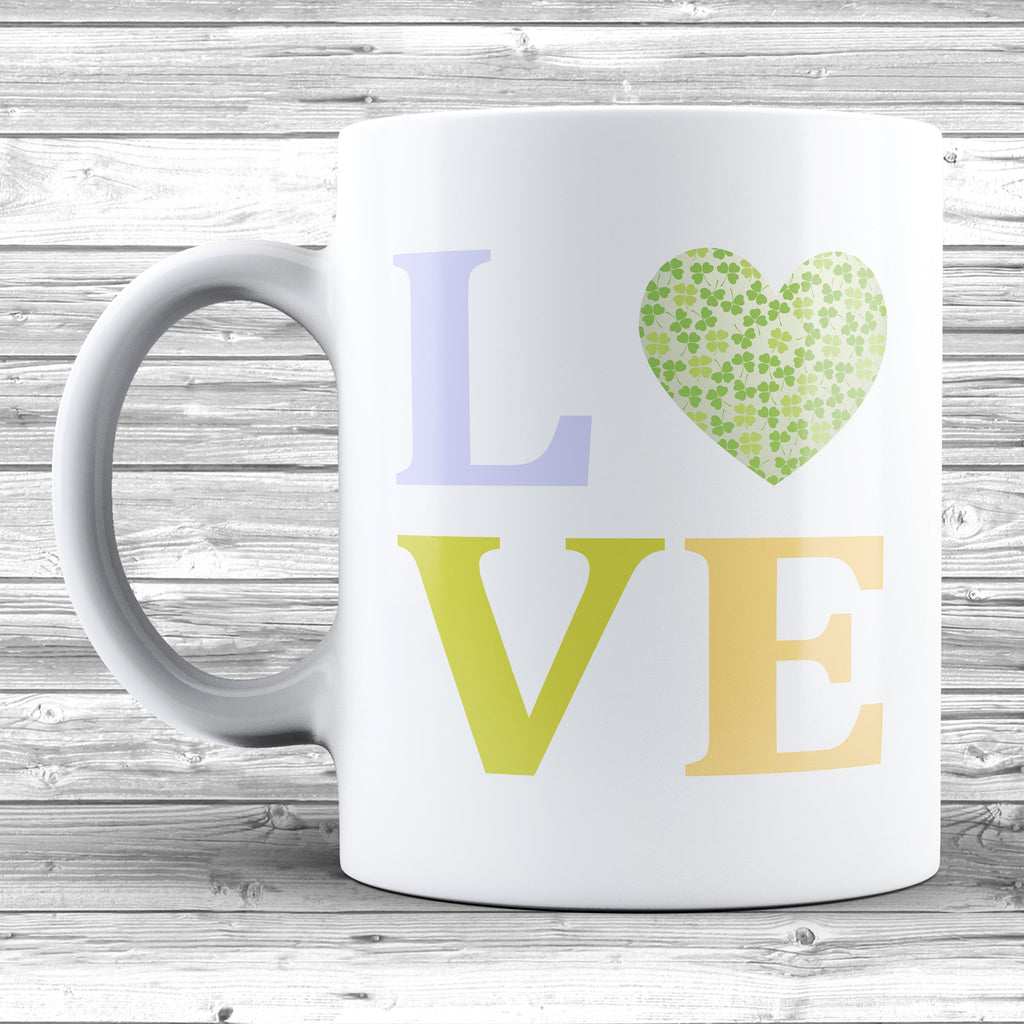Get trendy with Irish Love Heart Mug - Mug available at DizzyKitten. Grab yours for £8.95 today!