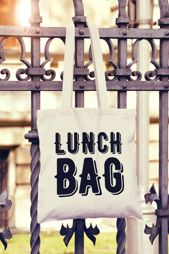 Get trendy with Lunch Bag Tote Bag - Tote Bag available at DizzyKitten. Grab yours for £7.95 today!