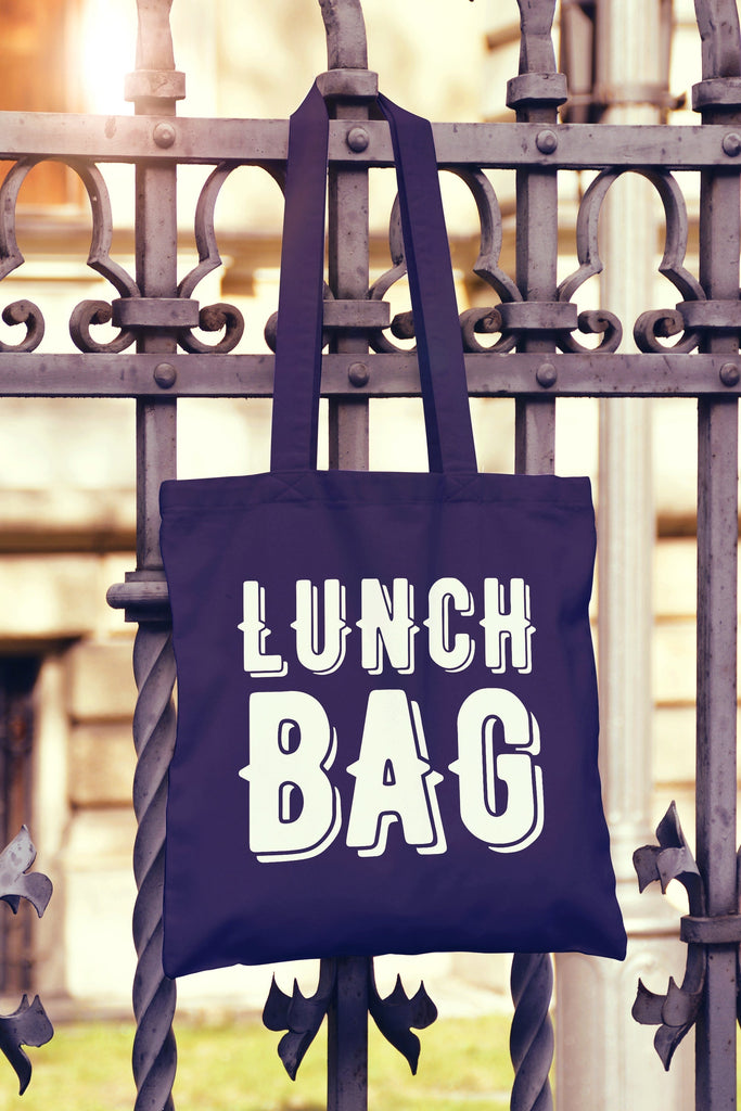 Get trendy with Lunch Bag Tote Bag - Tote Bag available at DizzyKitten. Grab yours for £7.95 today!