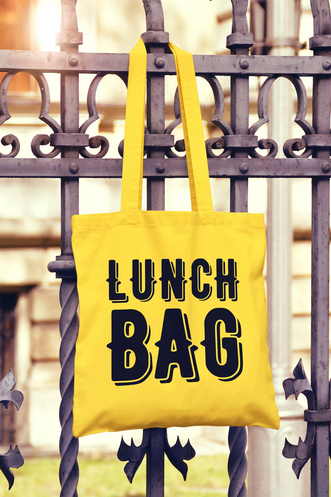 Get trendy with Lunch Bag Tote Bag - Tote Bag available at DizzyKitten. Grab yours for £7.95 today!