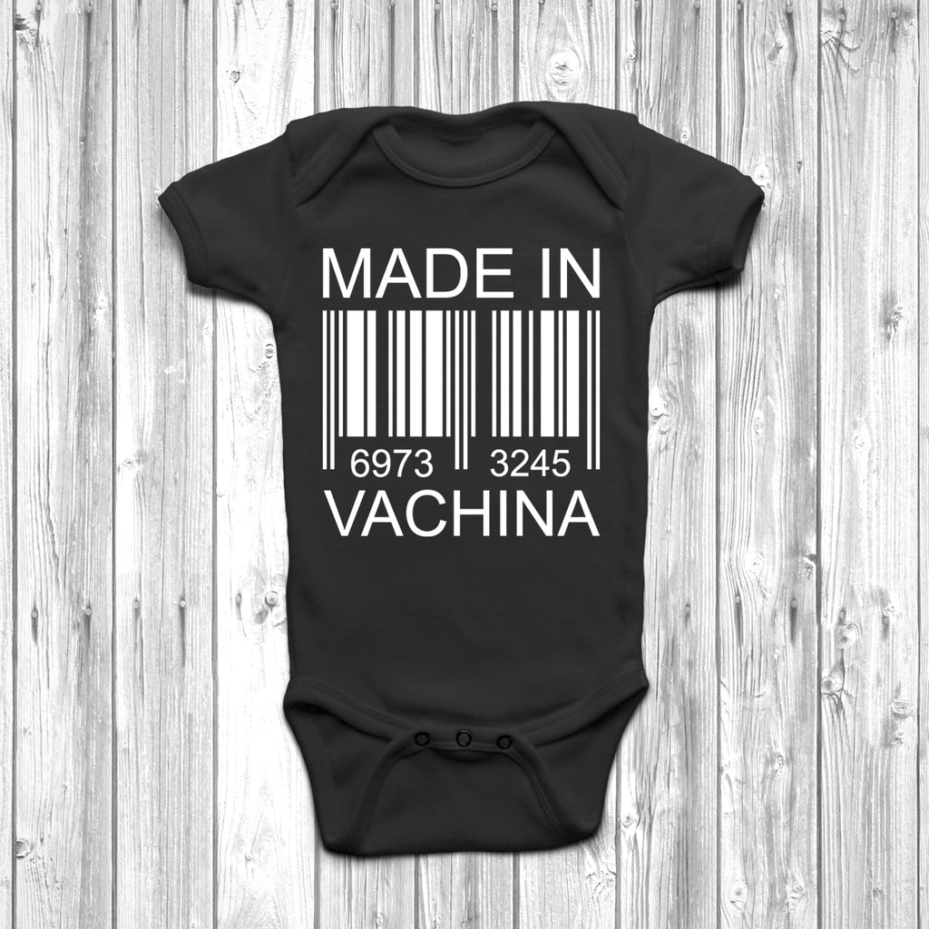 Get trendy with Made In Vachina Baby Grow - Baby Grow available at DizzyKitten. Grab yours for £8.45 today!